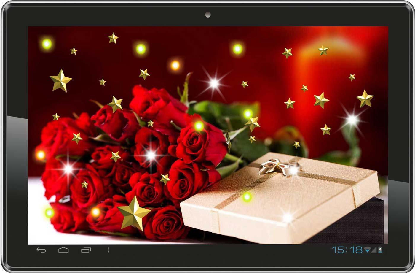 Red Roses Love live wallpaper