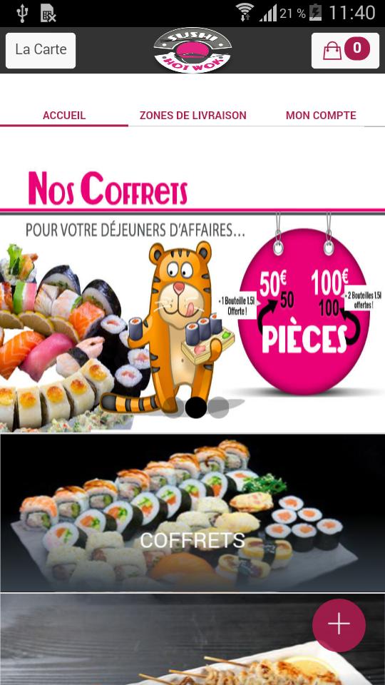 Sushi Hot Wok