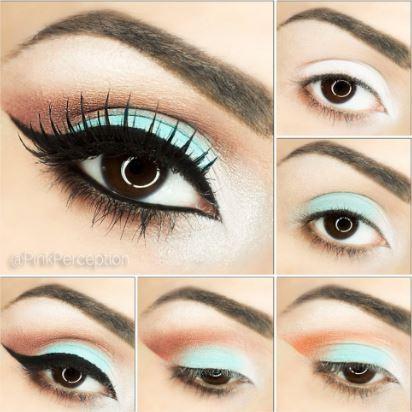Step by Step Eyes Makeup