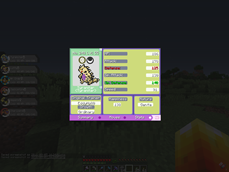 Pokémon Gui Interface-Memerald إصدار Pixelmon Guis Emerald مستوحى