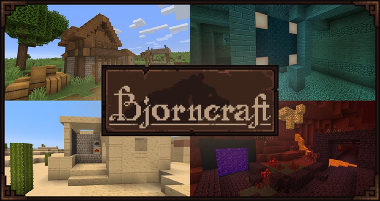 Bjorncraft | Minecraft 1.15.2/1.14.4 حزمة الموارد
