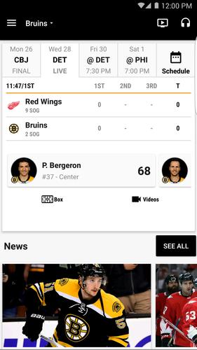 Boston Bruins Official App