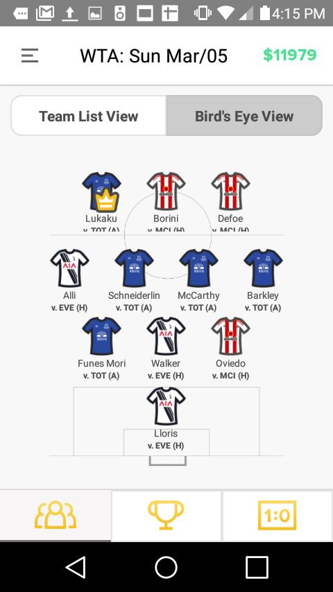Starting 11
