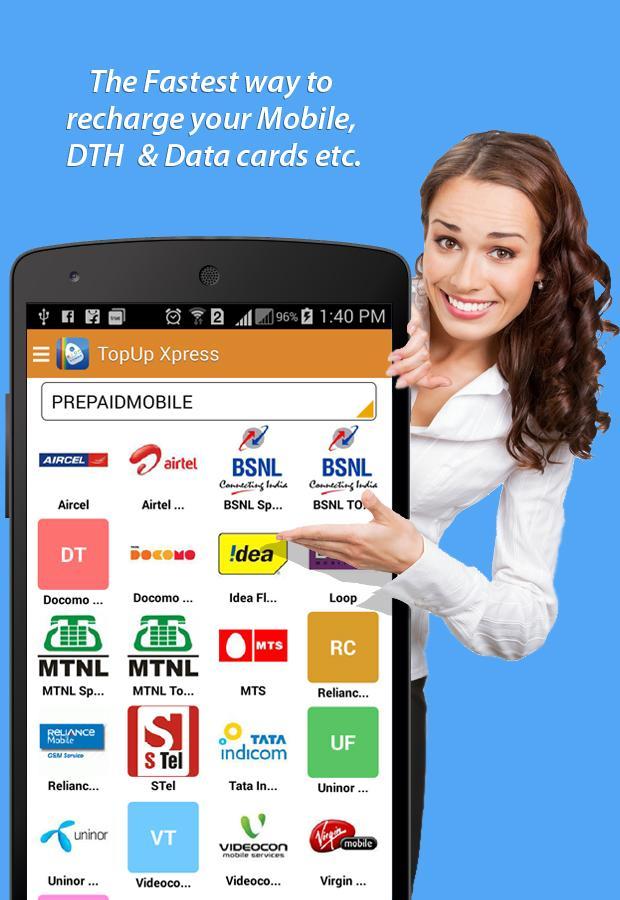Top Up Xpress Recharge Service