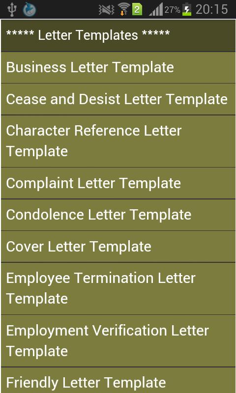 Letter Writing Guide