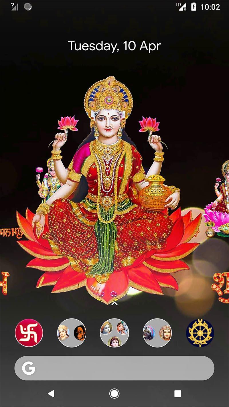 4D Lakshmi Live Wallpaper