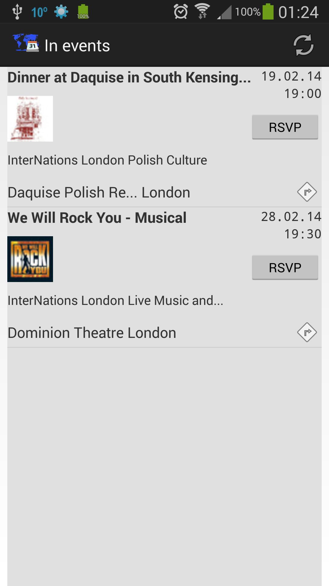 In Events (Unofficial)