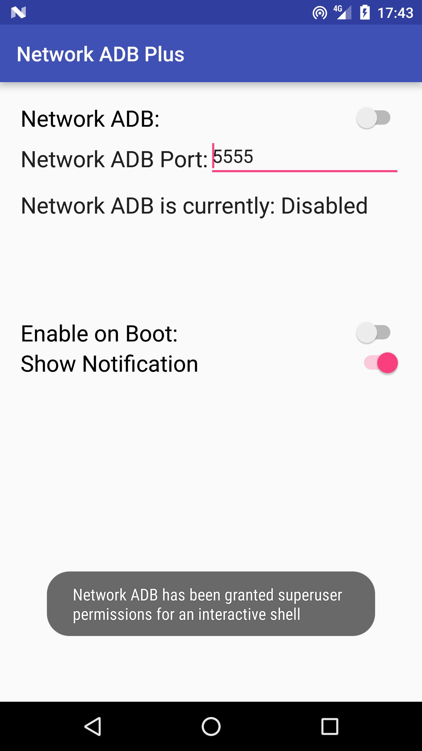 Network ADB