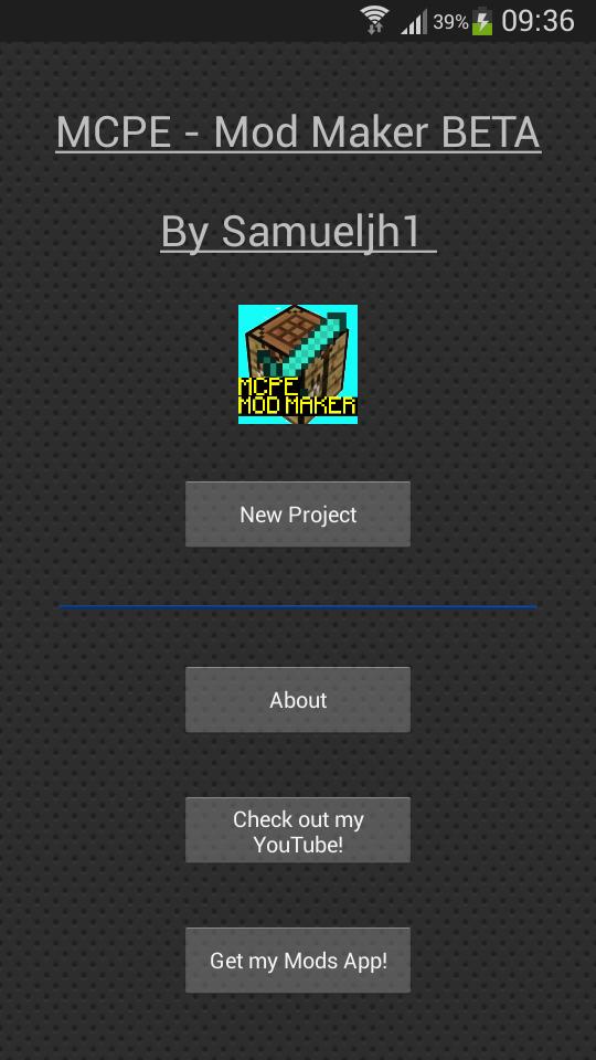 MCPE - Mod Maker BETA