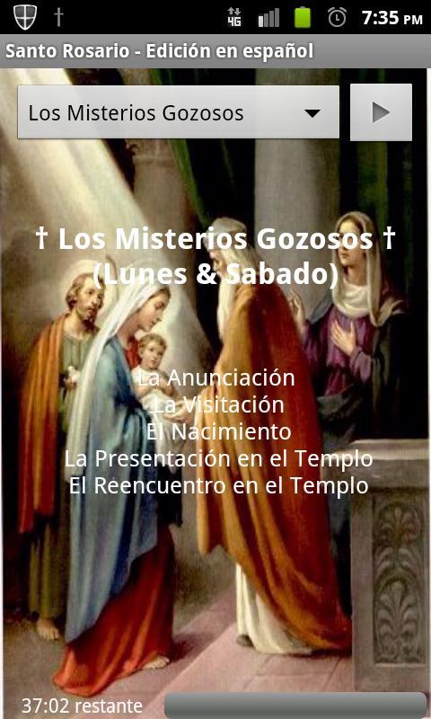 Holy Rosary - Spanish Edition