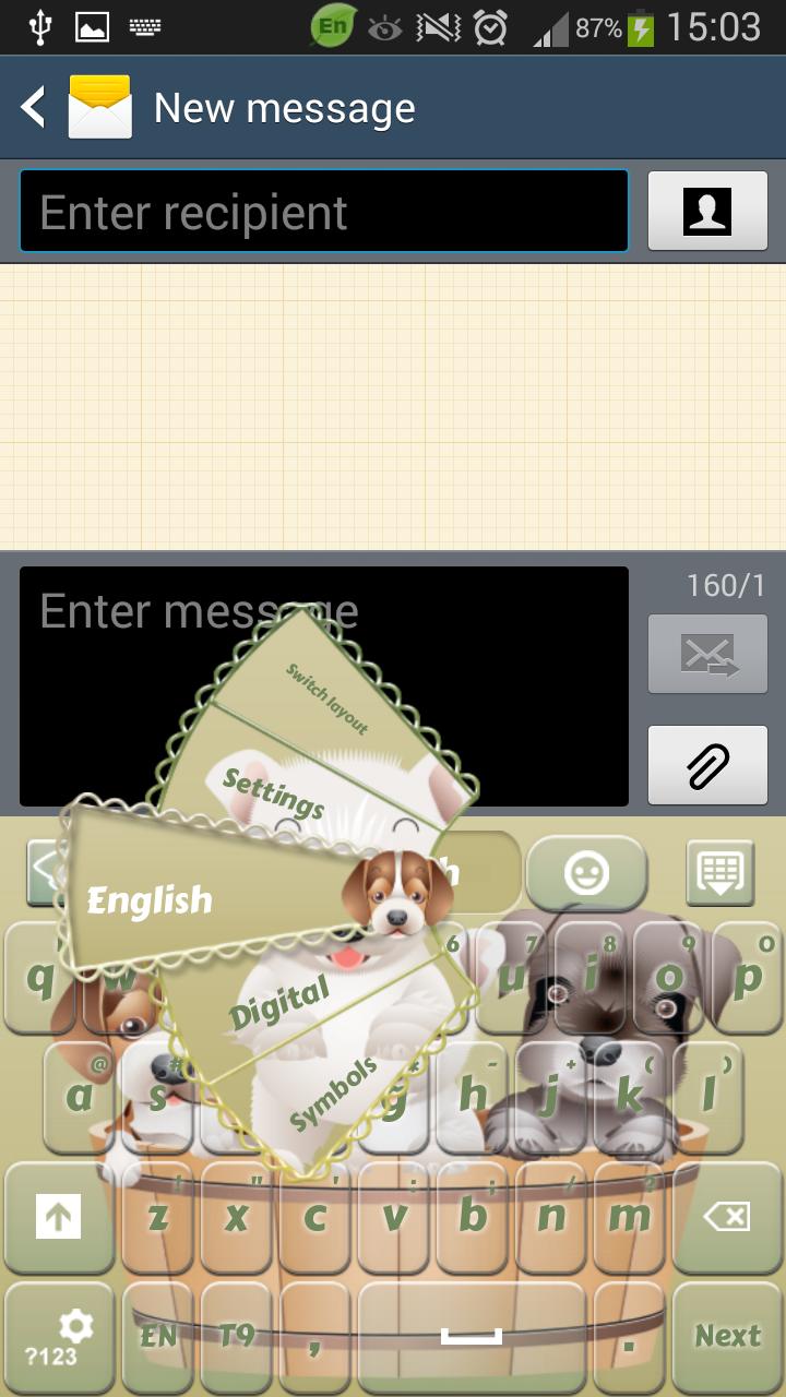 Sweet Puppy Keyboard