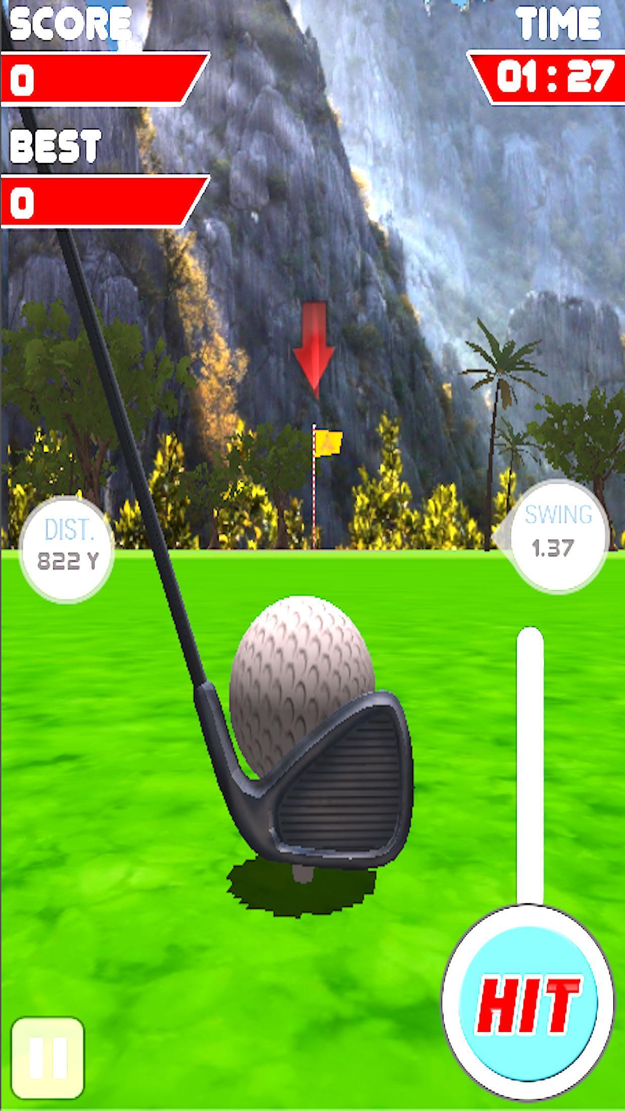 Real Golf Shot