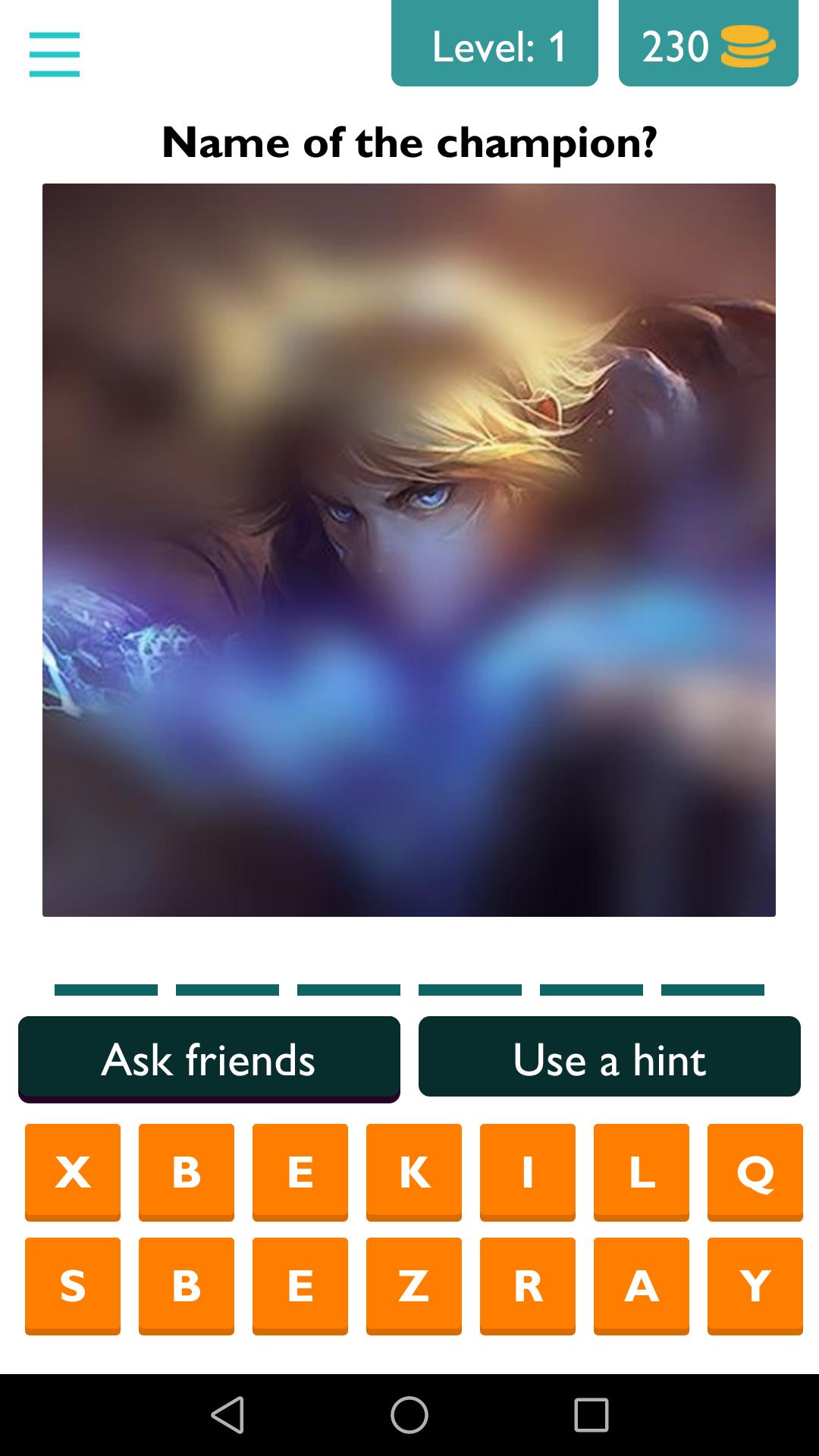 Quiz for League of Legends