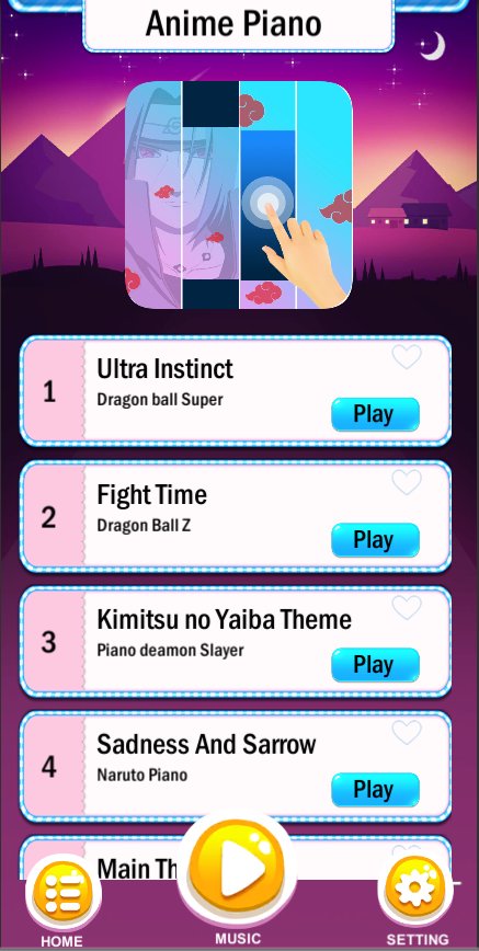 Anime Piano - anime  piano tiles