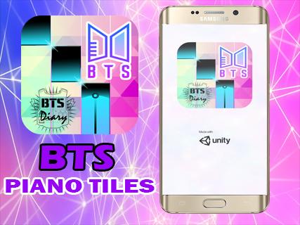 New BTS Piano Tiles