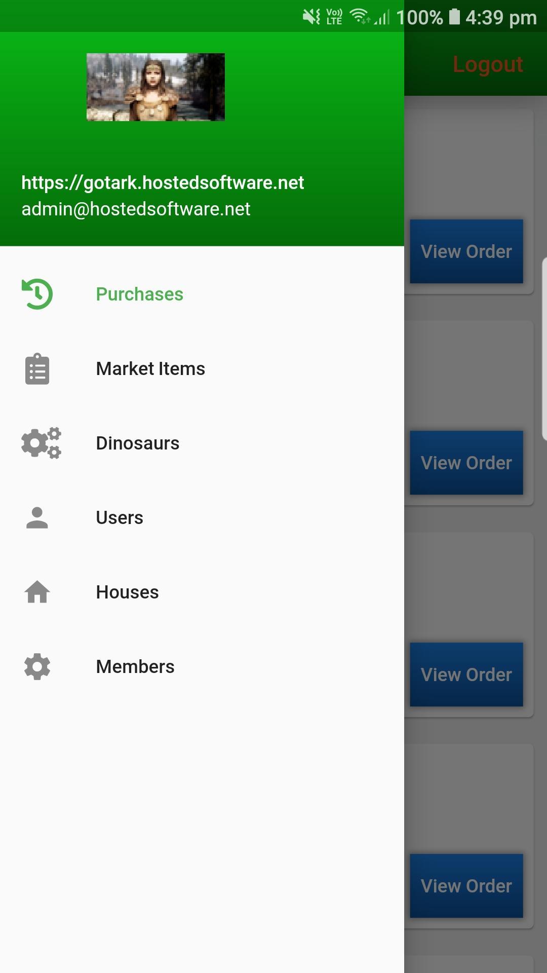 Ark Admin Console
