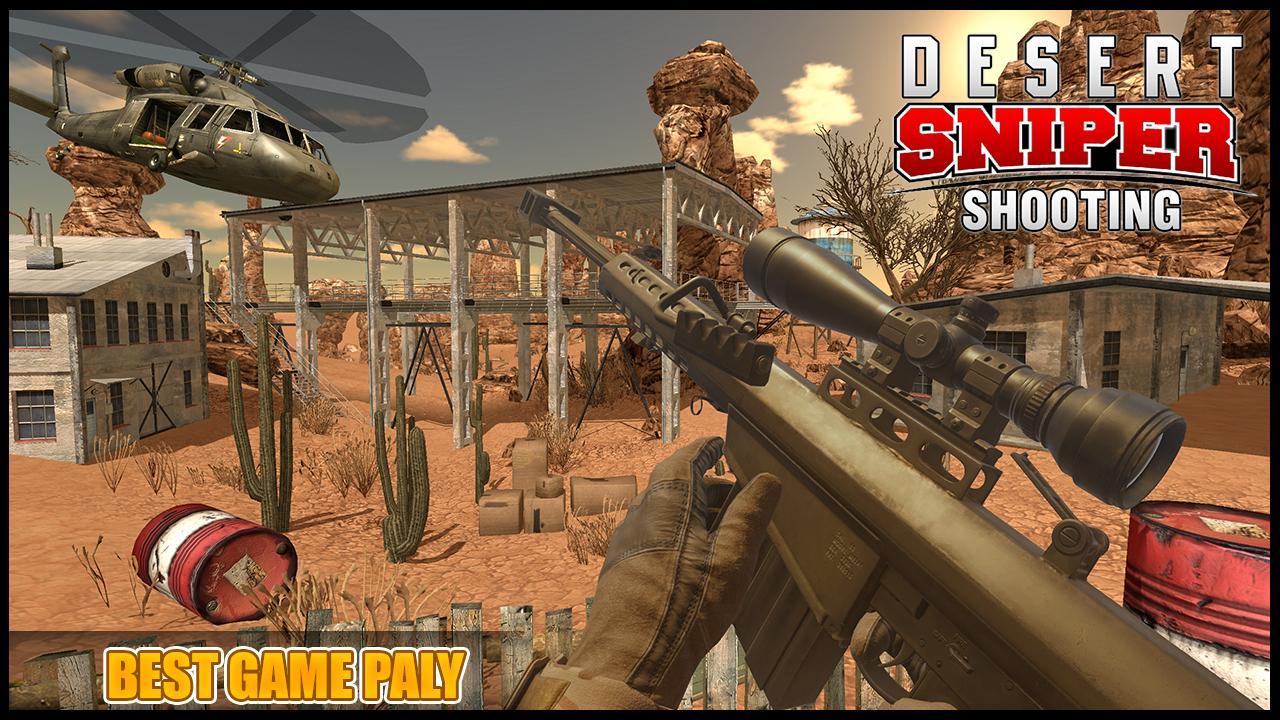 Desert Sniper Shooting
