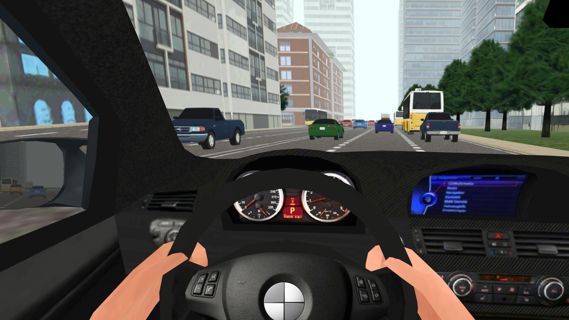 Car in Driving