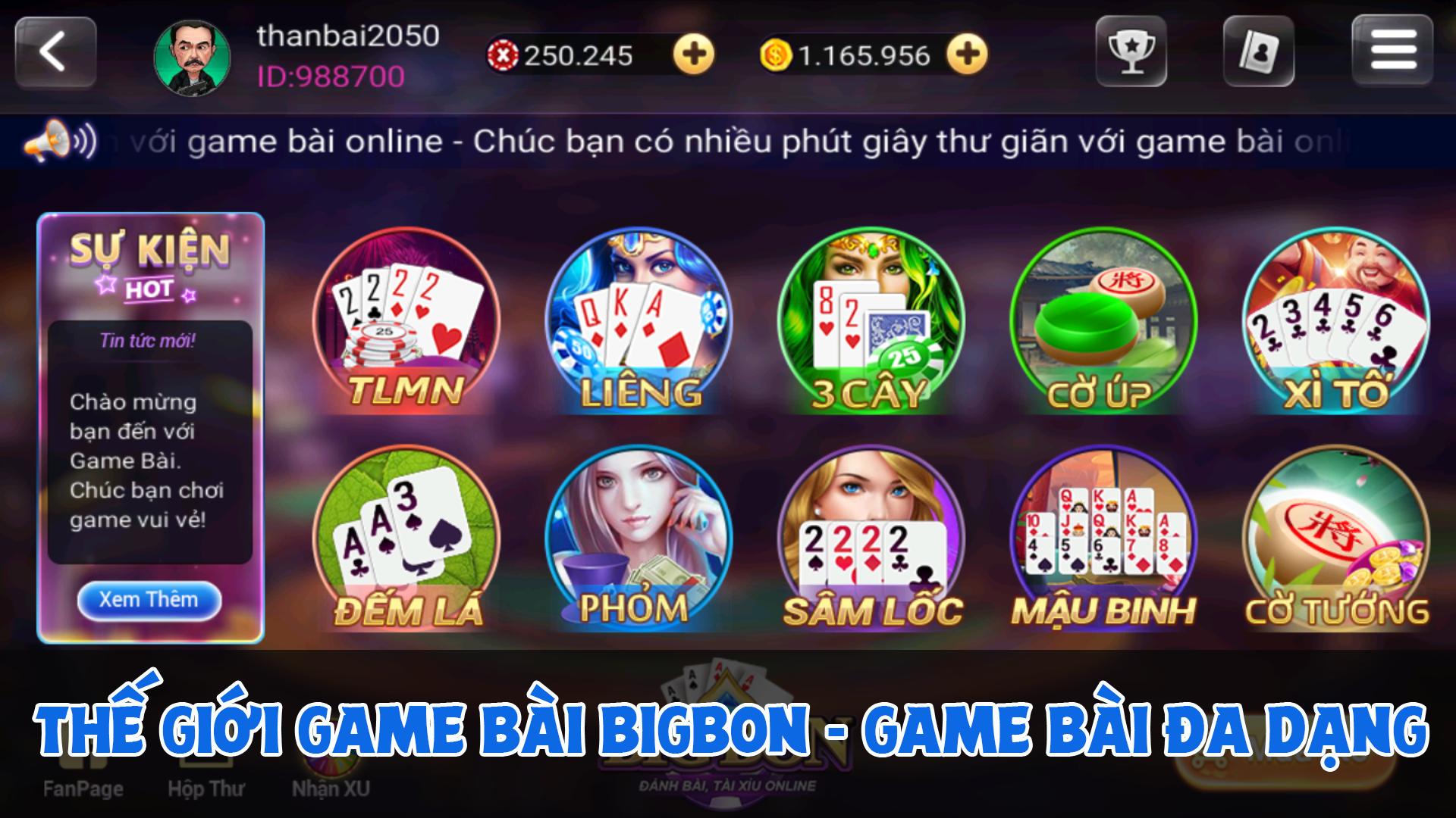 Game Bai Online - Danh Bai Tien Len Mien Nam
