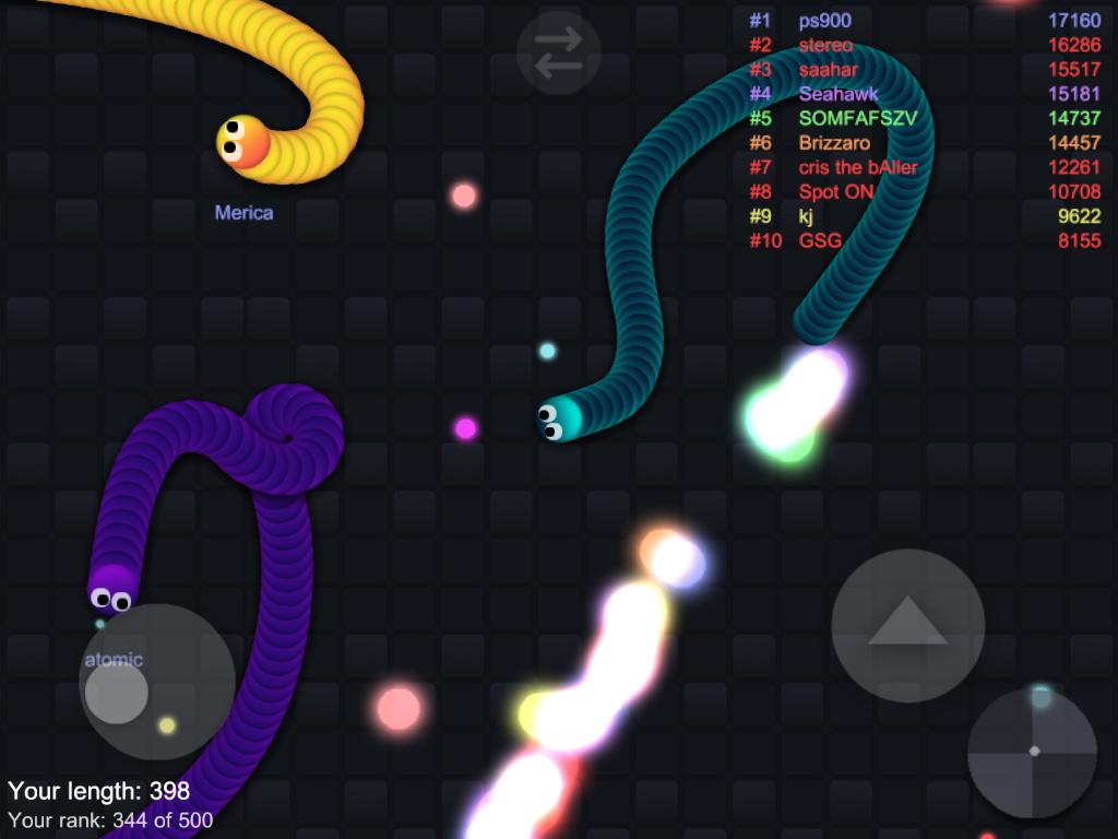 Battle Snake Worm Bot IO