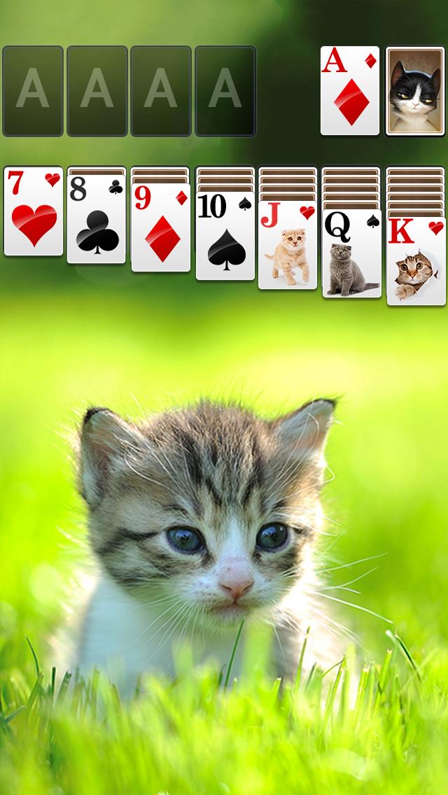 Solitaire Little Cat Theme