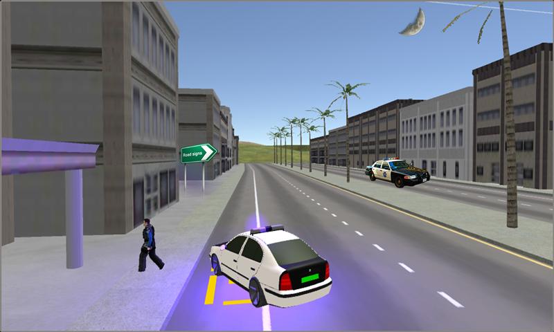 Crime Town Police Car