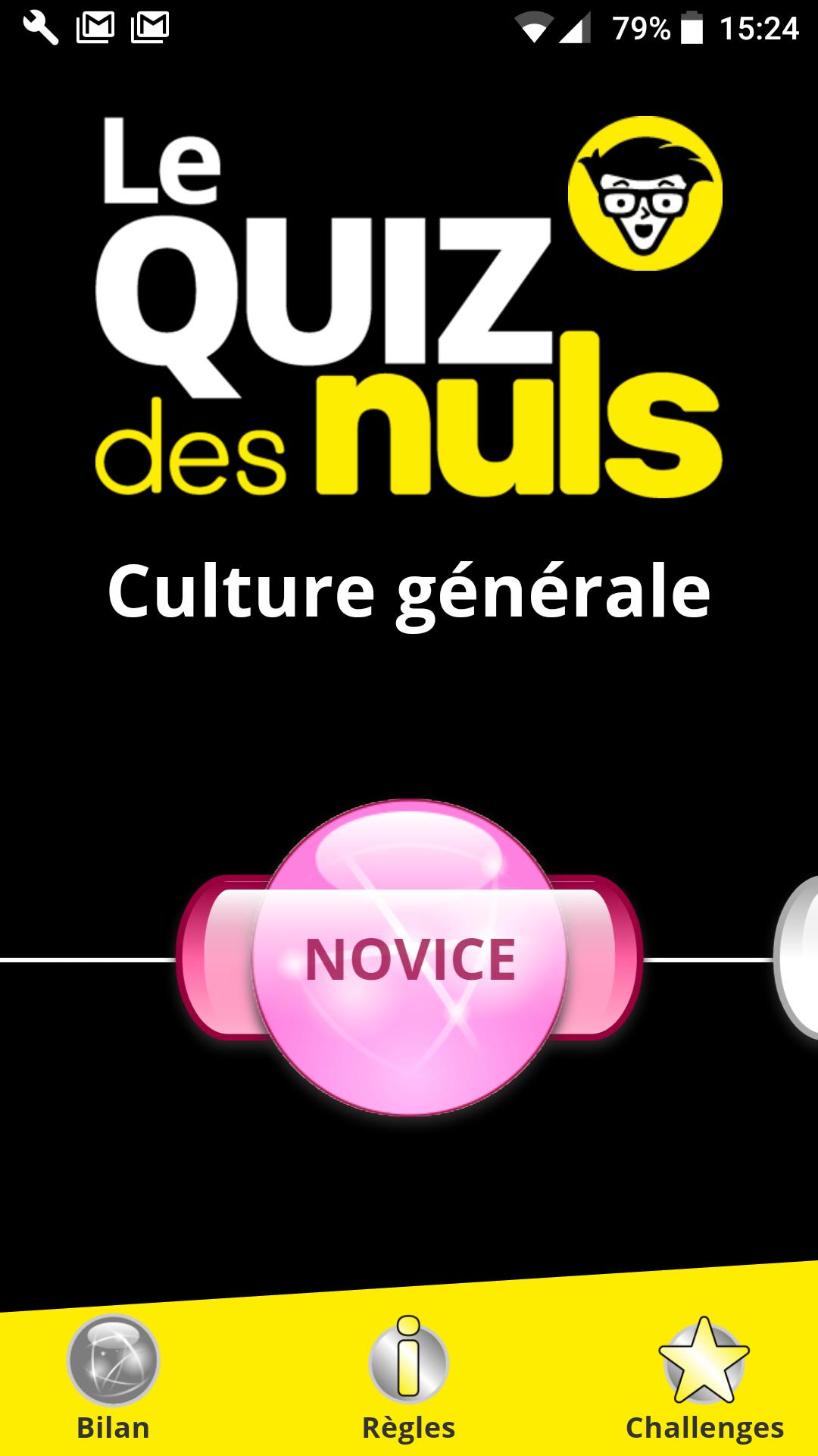 Quiz pour les Nuls Culture G
