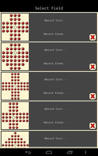 Pegs - Solitaire Halma